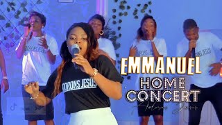 LILIANE MWIMPE DANS EMMANEL YESU HOME CONCERT ADORONS JESUS 2021 [upl. by Elleirua378]