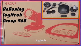 Logitech Group 960 Meetup Conference System Unboxing Updated Version 2023 [upl. by Biron]