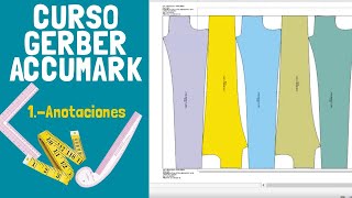 1 Curso Gerber AccumarkAnotaciones [upl. by Uund]