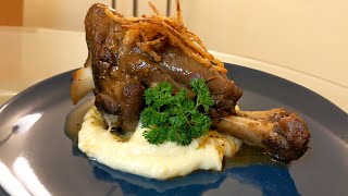 Lamb Shanks Recipe Greek Style 🤤😋 STIFADO  How to Make Roasted Lamb shank [upl. by Neleag]