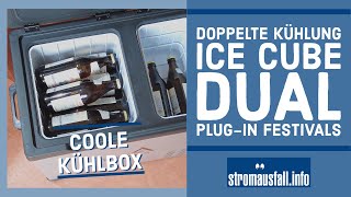 Test IceCube Dual  Beste Kühlbox für Camping und Stromausfall [upl. by Terej38]