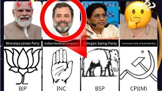 Political Parties in India Complete List 2024 [upl. by Eniger]