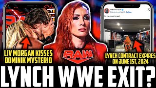 WWE Becky Lynch CONTRACT EXPIRING  FREE AGENT  Liv Morgan KISSES Dominik  AEW WBD TALKS UPDATE [upl. by Idleman]