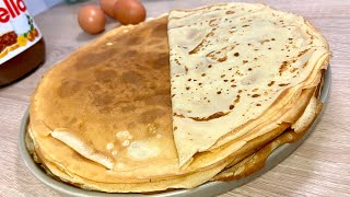 LA MEILLEURE RECETTE DE CRÊPE SANS TEMPS DE REPOS SUCCÈS GARANTI [upl. by Zahara]