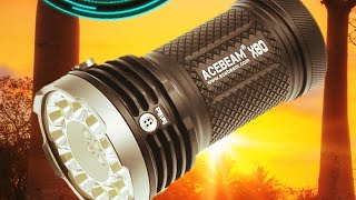 Acebeam X80 25000 Lumen Review [upl. by Norrahs]