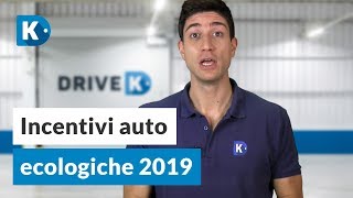 INCENTIVI auto 2019 elenco e COSTI di elettriche ibride metano e gpl [upl. by Kcirdle]