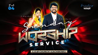 Sunday Evening Service Live  4th Feb 2024 PsDivya David  PsDavid Raju K  SOW Church [upl. by Isle556]