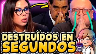 👏🏽 ECUATORIANA BASADA DESTRUYE A CALVO COMUNISTA DEFENSOR DE MADURO 👏🏽 [upl. by Paza]