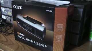 Coby HDR650 HD Radio  AM Stereo tuner review [upl. by Calypso]