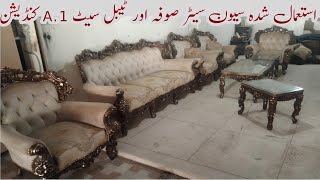 Used Chinoti Siven seater sofa With tables [upl. by Lig61]