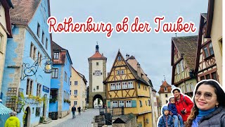 Rothenburg ob der Tauber Walking Tour  Travelling with the Cardaños [upl. by Michella]