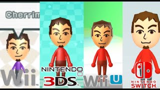 Evolution of Mii ChannelMii Maker in Nintendo Consoles 20062017 [upl. by Lrak]