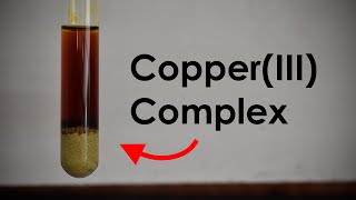 Making a Rare CopperIII Complex bisorthoperiodato dihydroxo cuprateIII [upl. by Arnst]