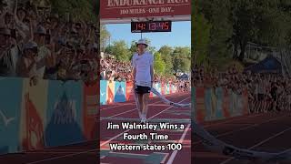 Jim Walmsley Wins a Fourth Time Western states 100 trailrunning running ultrarunning [upl. by Akel986]