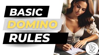 Domino Rules Double 6  Domino Game Rules for Beginners Part 1 [upl. by Legna]