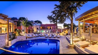 Esperides Resort Crete The Authentic Experience Costa Varnali Hersonissos Koutouloufari Greece [upl. by Hadik]