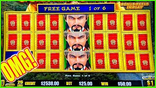 Omg Look At That Unbelievable Screen High Limit Golden Century Slot Machine [upl. by Anawat]