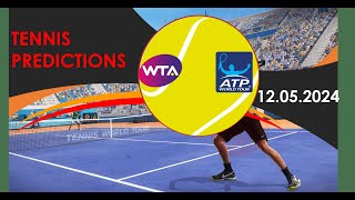 Tennis Predictions TodayATP RomeWTA RomeTennis Betting TipsTennis Preview [upl. by Marlen]