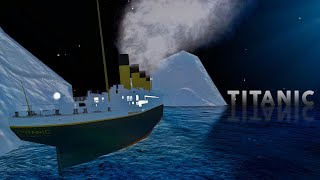 Titanic Sinking and Splitting  Ship Handling Simulator [upl. by Anial]