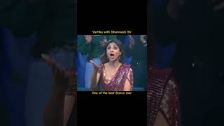 Vartika Jha Dharmesh sir 💃🔥 Dance shorts VartikaJhaWorld Indias Best Dancer Season 4 [upl. by Buffum]