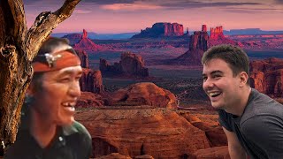 White Guy Speaks Rare Native American Language Shocks Locals [upl. by Jar]