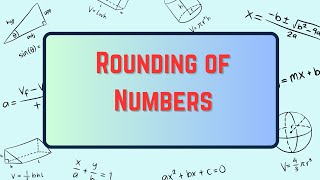 Round of numbers nearest 10 100 1000 Rounding of Numbers for School children [upl. by Notsahc]