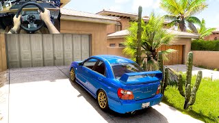 Subaru WRX STI  Forza Horizon 5  Logitech G27G29 Gameplay [upl. by Merete]