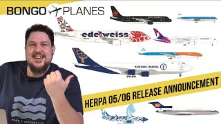 Plenty rereleases and retro stuff few highlights  Herpa Wings 0506 2024 release announcements [upl. by Ahsenauj]