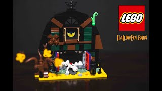 LEGO Halloween Barn 40721 [upl. by Nairda894]