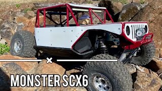 Custom Axial SCX6 Huge 6th Scale RC Crawler [upl. by Assirual601]