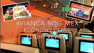 Avianca Economy Class Review from BOG to MEX in Airbus 3202 [upl. by Sergius371]