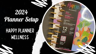 2024 Planner Setup  Happy Planner Meal Planning and Recovery Layouts  Wellness Planner [upl. by Omoj838]