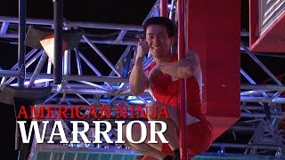 Yusuke Morimoto at Stage 3 of American Ninja Warrior USA vs The World 2014  American Ninja Warrior [upl. by Ferree232]