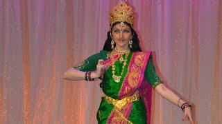 AshtaLakshmi Indian Dance Group MAYURI Petrozavodsk Russia [upl. by Antonin157]