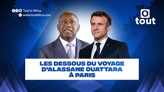 LES DESSOUS DU VOYAGE D’ALASSANE OUATTARA À PARIS [upl. by Dagley622]