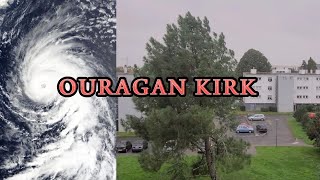 TEMPÊTE KIRK 90 kmh sur Bordeaux en Gironde [upl. by Recnal107]