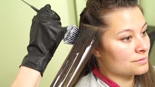 How To Balayage Ombre Step by Step Hair Tutorial [upl. by Joyan]