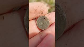 Was liegt denn da im Gras silbermünze Top Zustand schatzsuche metaldetecting [upl. by Buzzell]