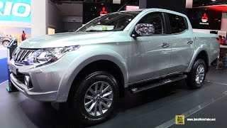 2016 Mitsubishi L200 24 Diesel  Exterior and Interior Walkaround  2015 Frankfurt Motor Show [upl. by Sualokin435]