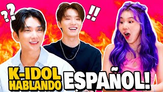 KIDOL CUANTO SABE DE LATINOAMERICA Y ESPAÑOL CON SEVENTEEN l Chingu Amiga [upl. by Samara]