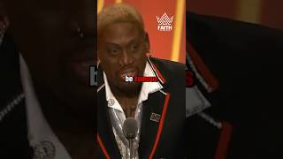 Dennis Rodman HOF speech  rodman halloffame nba basketball chicagobulls sports [upl. by Ettesoj]