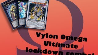 Vylon Omega first turn field domination combo  Omega Yugioh [upl. by Sibylla]