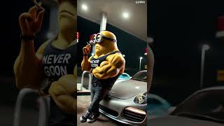 never goon minions flexing with cars [upl. by Hinch587]