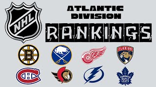 NHL Rankings 202425 Season Atlantic Division Standings Predictions [upl. by Sothena]