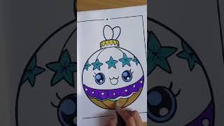 Cute Christmas Coloring Pages  Viral Holiday Fun for Kids amp Adults 🎄✨ drawing artbooks [upl. by Nohsal]