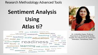 04 Sentiment Analysis Using Atlas ti sentiment analysis atlasti [upl. by Eilsew]