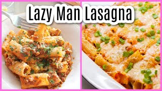 Lazy Man LasagnaEasiest Lasagna EVER [upl. by Anella]