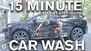 15 Minute Car Wash Water vs No Water [upl. by Cissie]