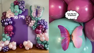 Arched Backdrops Balloon Garland [upl. by Otreblasiul]