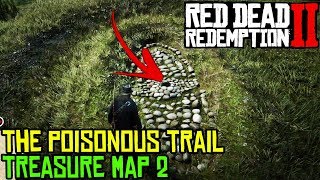 Red Dead Redemption 2  THE POISONOUS TRAIL TREASURE MAP 2 [upl. by Presber]